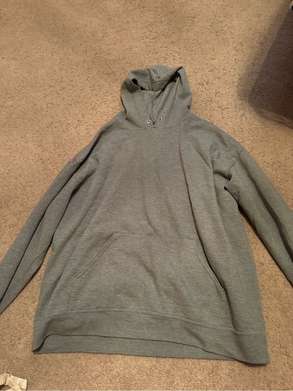 Athletic Works Heather Gray Men's Pullover Hoodie